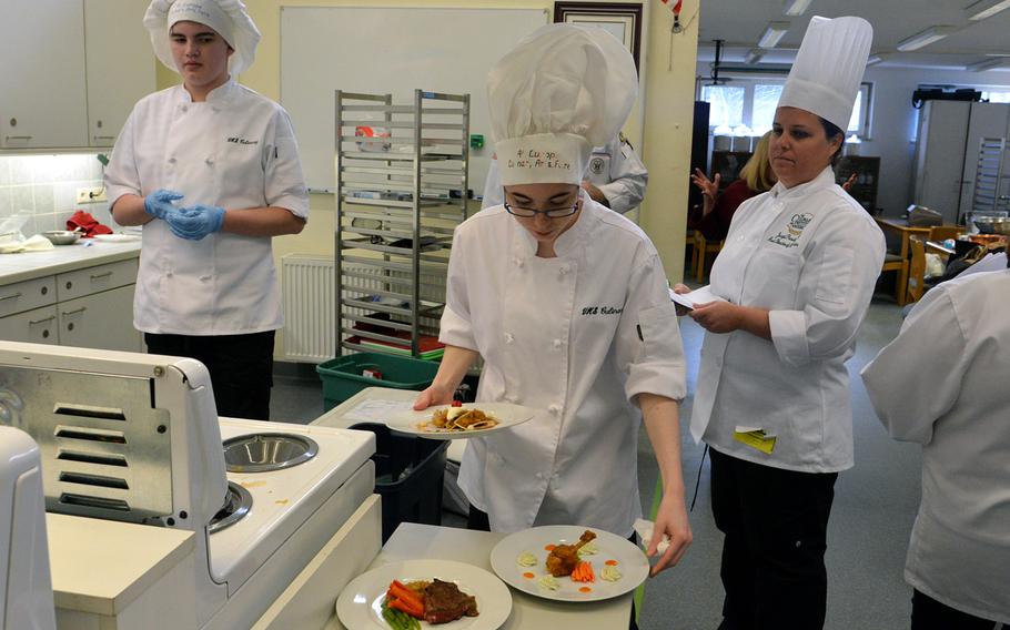 Stars and Stripes - DODDS student chefs battle for European culinary title